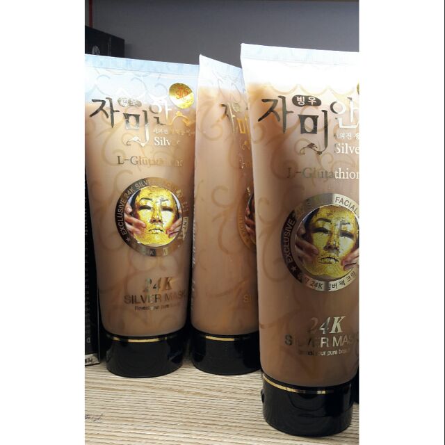 24K SILVER MASK L - GLUTATHIONE