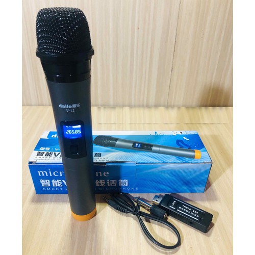 mic không dây đa năng v12 - v1202