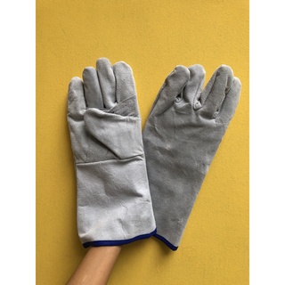 Găng tay da hàn 2 lớp chống nóng chống cháy