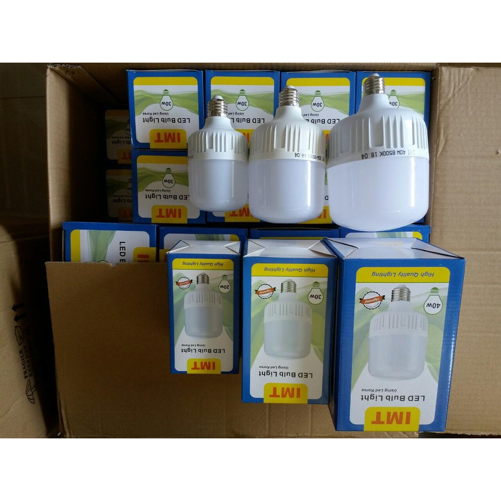 BÓNG ĐÈN LED TIẾT KIỆM ĐIỆN – KÍN NƯỚC 5W ÁNH SÁNG TRẮNG - LOẠI TỐT - IMT