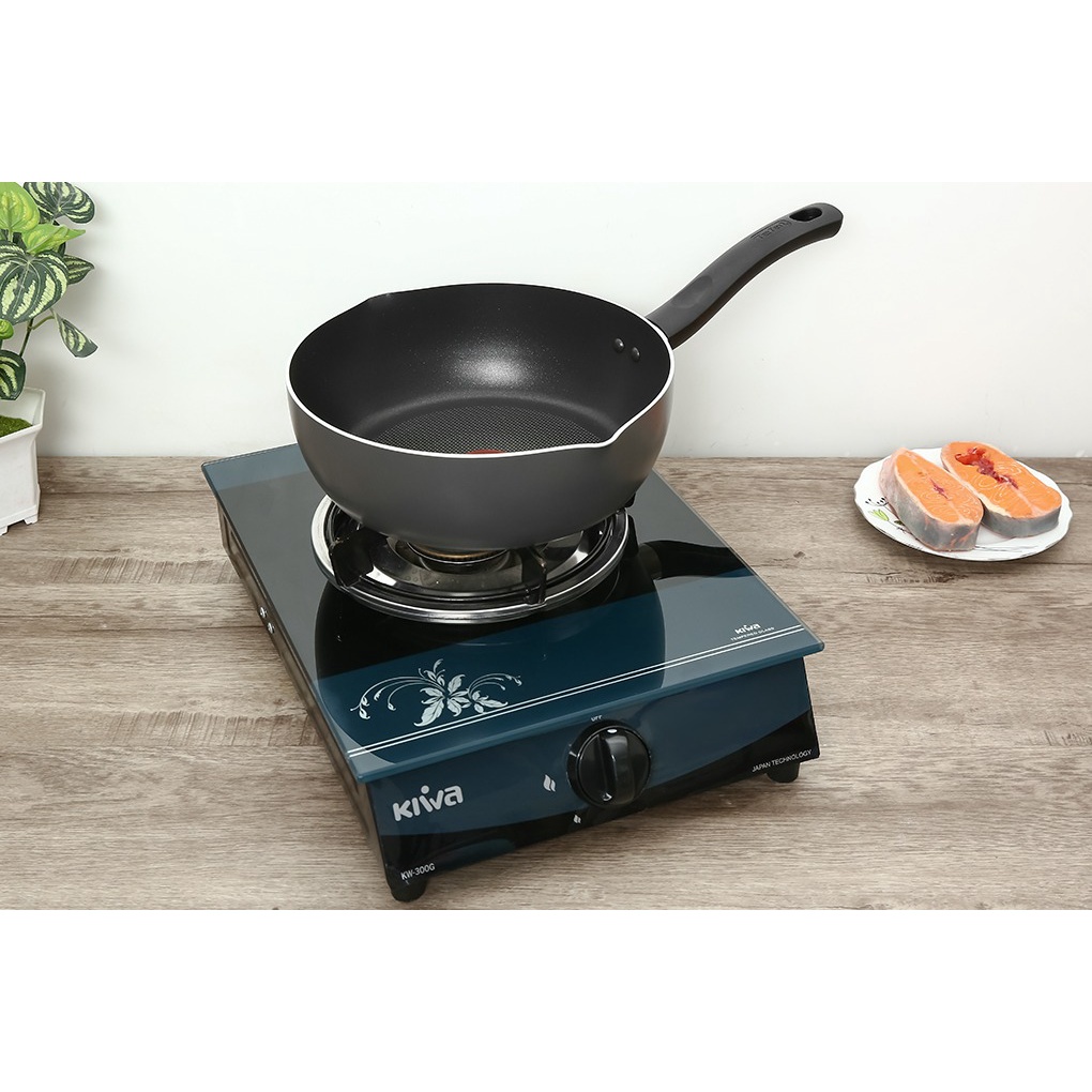 Chảo chiên nhôm 24cm sâu lòng đáy từ chống dính Tefal Only Cook G1646495 - Hàng chính hãng