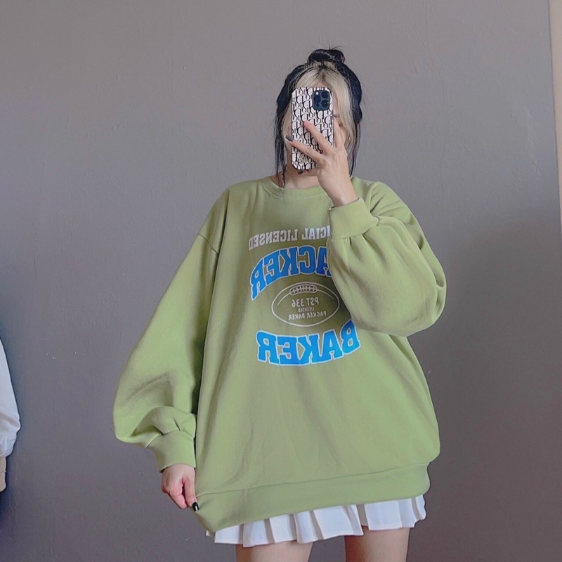 áo sweater nỉ bông fom unisex | BigBuy360 - bigbuy360.vn