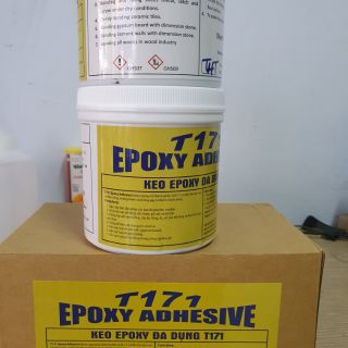 Keo EPOXY đa năng dán đá, kim loại và các VLXD T171 1KG