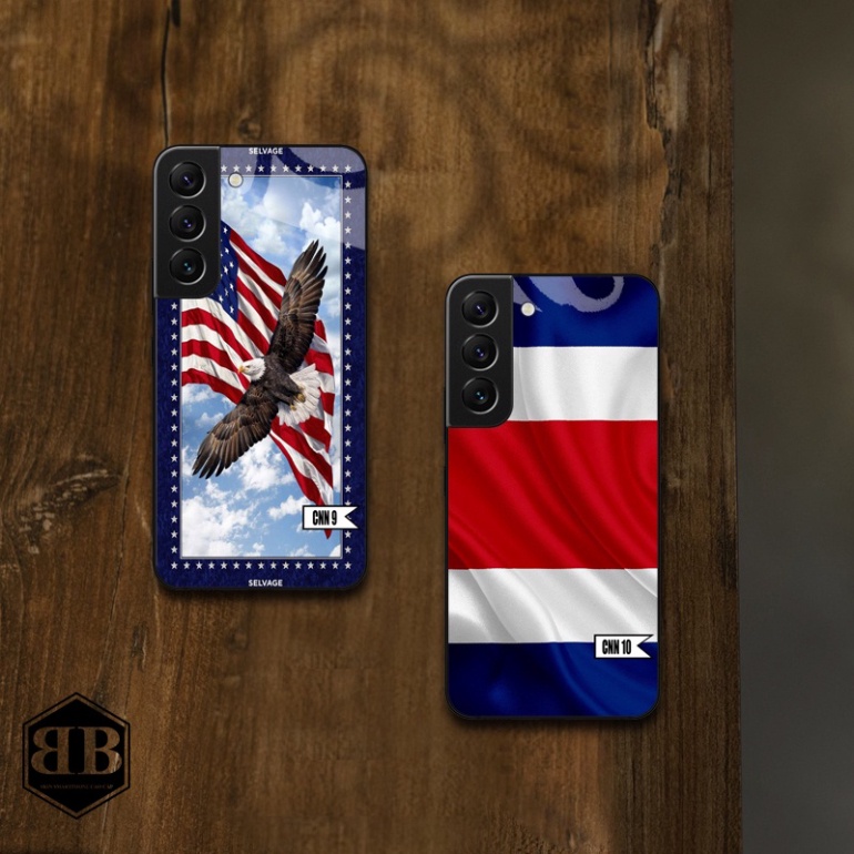 Ốp lưng kính cường lực Samsung Galaxy S22 / S22 Plus in hình theo yêu cầu