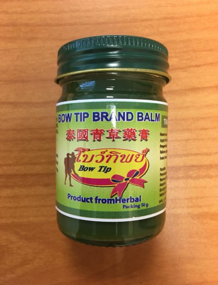 Dầu cù là thảo ḋược Bow Tip Brand Balm (Thái Lan)