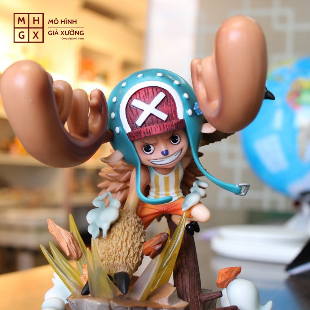 Mô Hình Tony Tony Chopper Trạng Thái Chiến Đấu Cao 21cm Bác Sĩ của Băng Mũ Rơm - Figure Tượng One Piece