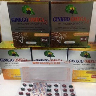 GINKGO OMEGA 3 Hoạt huyết dưỡng não 100 viên