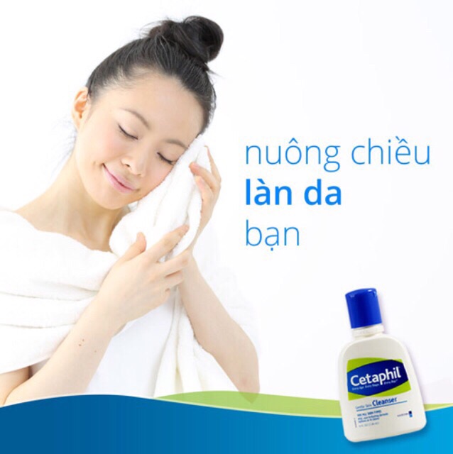 Sữa Rửa mặt Cetaphil Gentle SKin Cleanser-Làm sạch bụi bẩn, dưỡng ẩm, Ngăn ngừa mụn