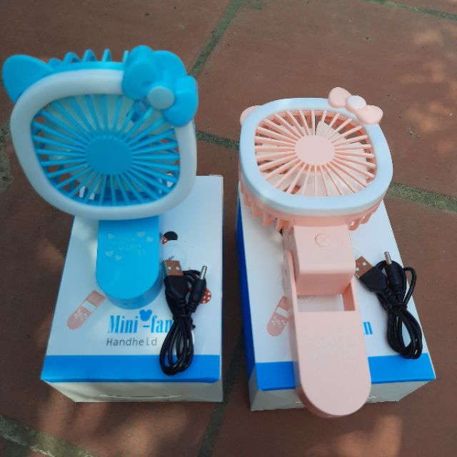Quạt Tích Điện Mini Cầm Tay Gấp Gọn Tiện Dụng | BigBuy360 - bigbuy360.vn