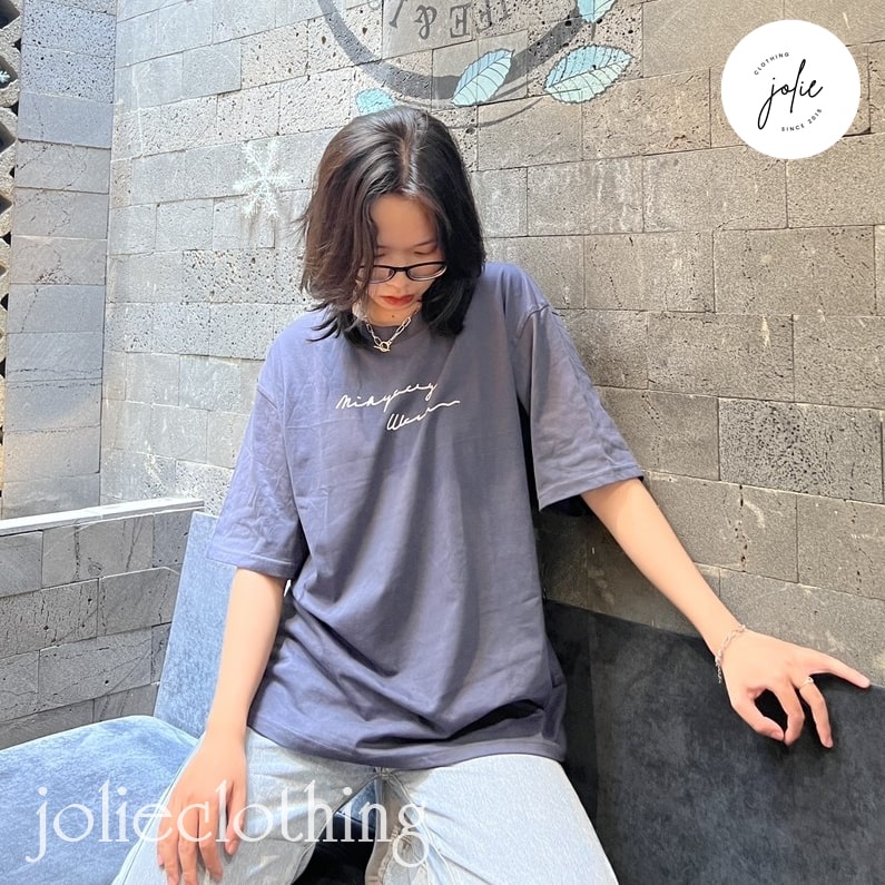 Áo thun tay lỡ, Áo phông nữ form rộng dáng Unisex/Ulzzang mặc lẻ cặp nhóm hoạ tiết in chữ, chất cotton 100%