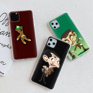 TT146 Mr Bean Cartoon Transparent Cover Soft Phone Case for iPhone 11 X XS XR 5C Pro Max
