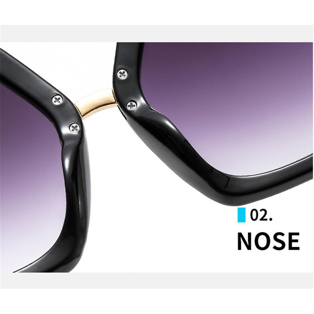 ESPO Kính Mát Oversize Thời Trang Phong Cách Retro Cho Nữ