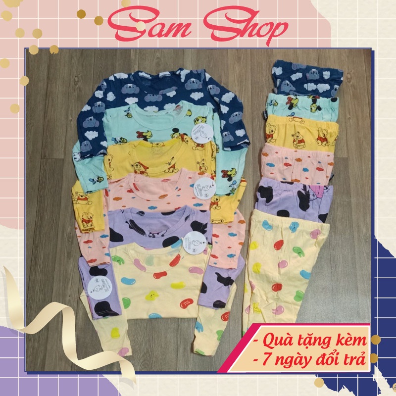 Quần áo trẻ em dài tay cho bé gái bé trai MINKY MOM Thời trang trẻ em size sơ sinh 0/1/2/3/4 tuổi - SAMSHOP