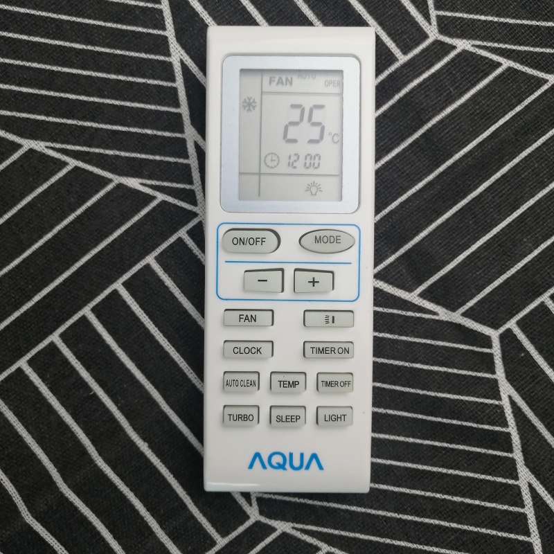 điêu khiển điều hòa Aqua (Trắng Ngắn) AQA-KCR9JA-Remote Aqua