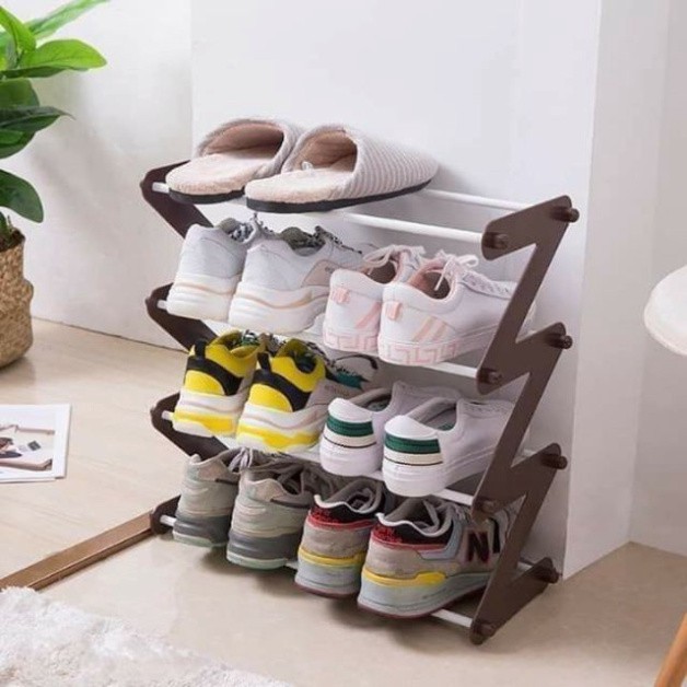 Kệ để giầy,Kệ đa năng chữ Z thông minh tiện ích sắp xếp gọn gàng ngăn nắp và sạch-MICHU