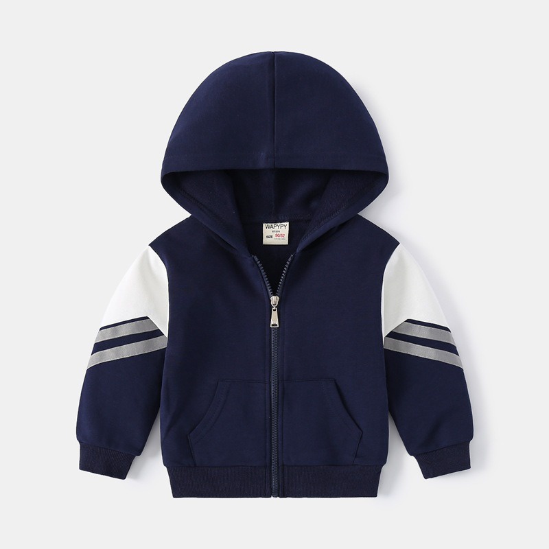 Áo Hoodie Bé trai và bé gái 2022 Áo nỉ  Wapypy có mũ dài tay siêu ấm 10-35kg QATE2