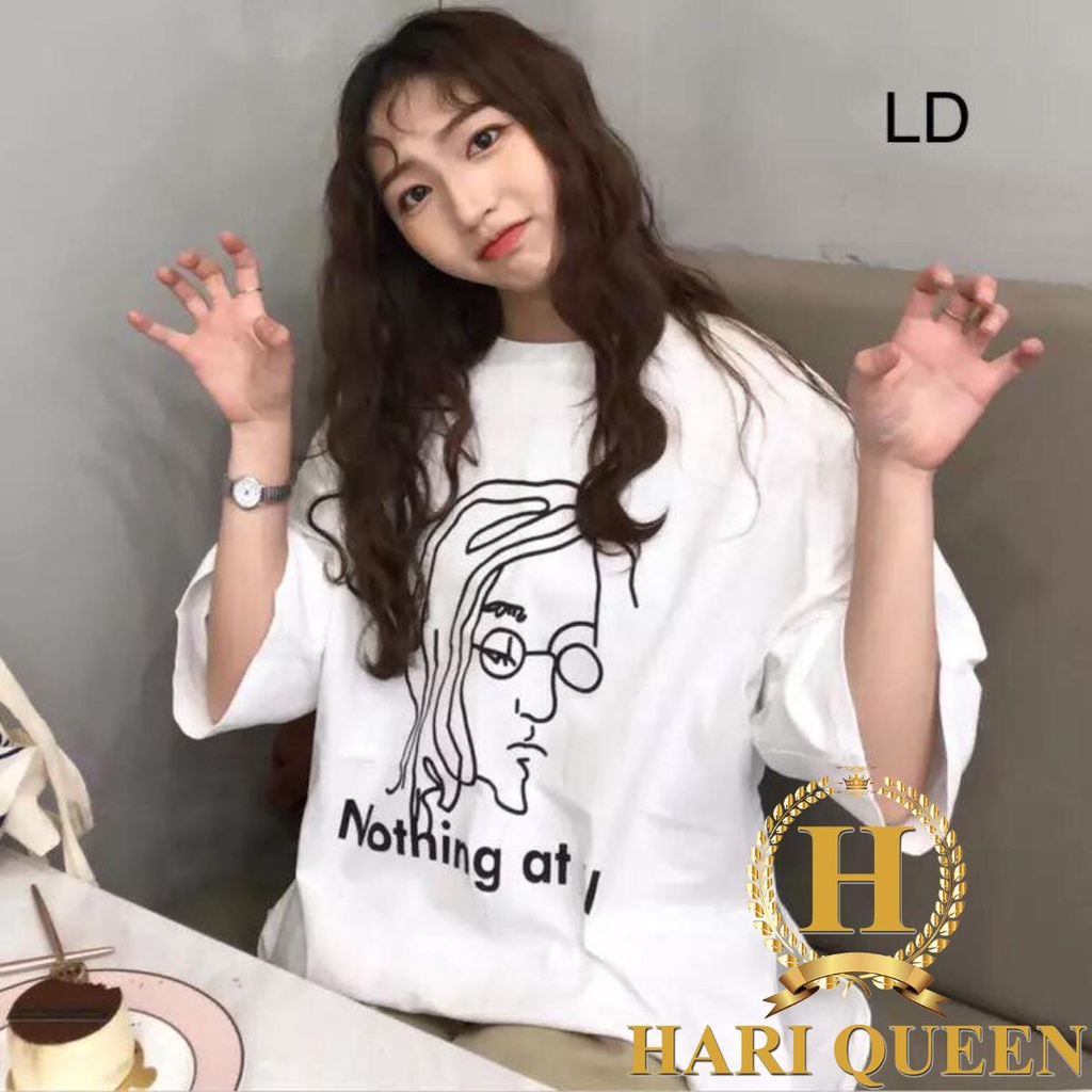 Áo phông nam nữ Nothing at on LDU0519