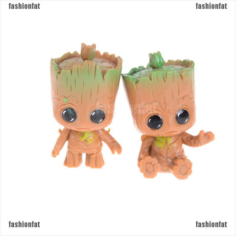 Set 4 Mô Hình Đồ Chơi Nhân Vật Baby Groot Trong Phim Guardians Of The Galaxy