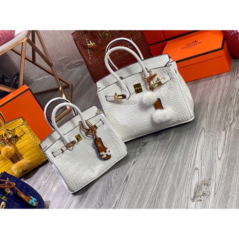 túi Hm birkin sz 25-30 hàng super tặng kèm gấu hoac dép hm