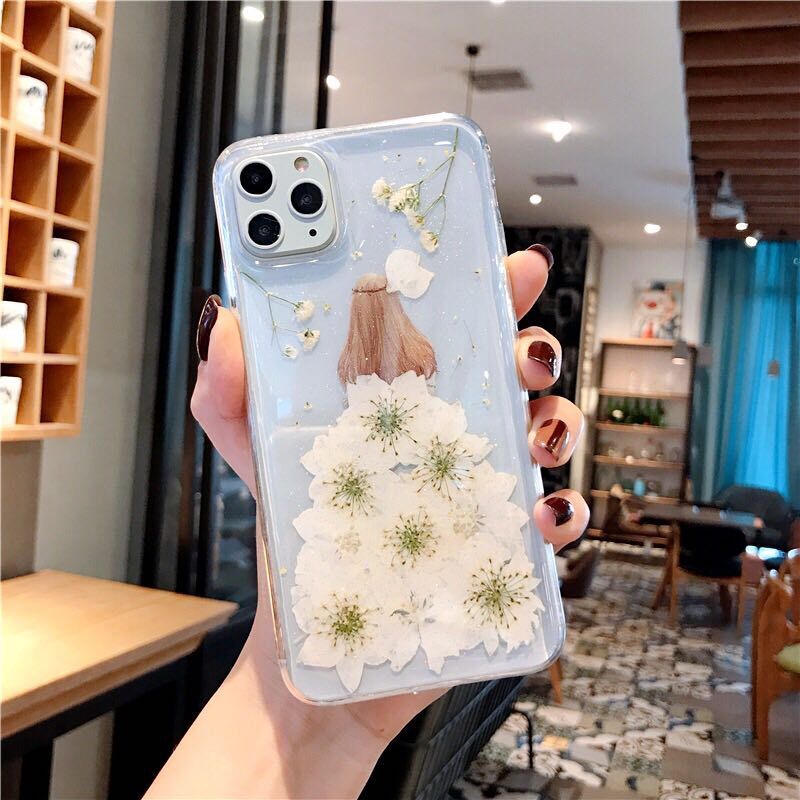 Ốp điện thoại họa tiết hoa nhiều mẫu mã cho iPhone 12 11 Pro Max SE2020 7 8 Plus X XR XS MAX 12PRO | BigBuy360 - bigbuy360.vn