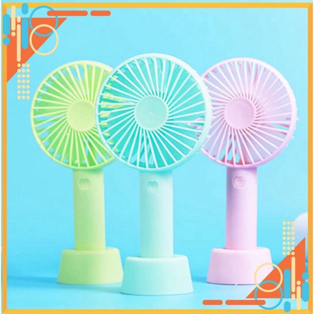 Quạt mini cầm tay tích điện tặng sạc kèm pin MS252