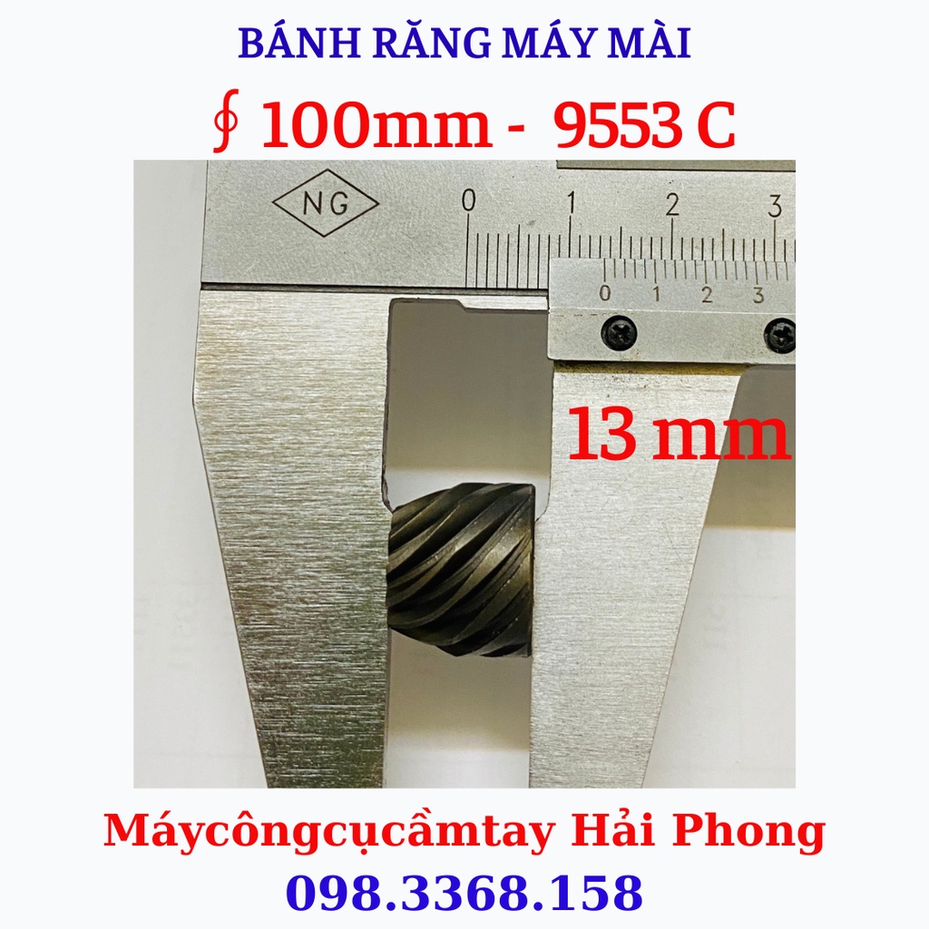 BÁNH RĂNG MÁY MÀI TRUNG QUỐC ∮100 -  9553C  / NHÔNG máy mài TQ ∮100 - 9553C