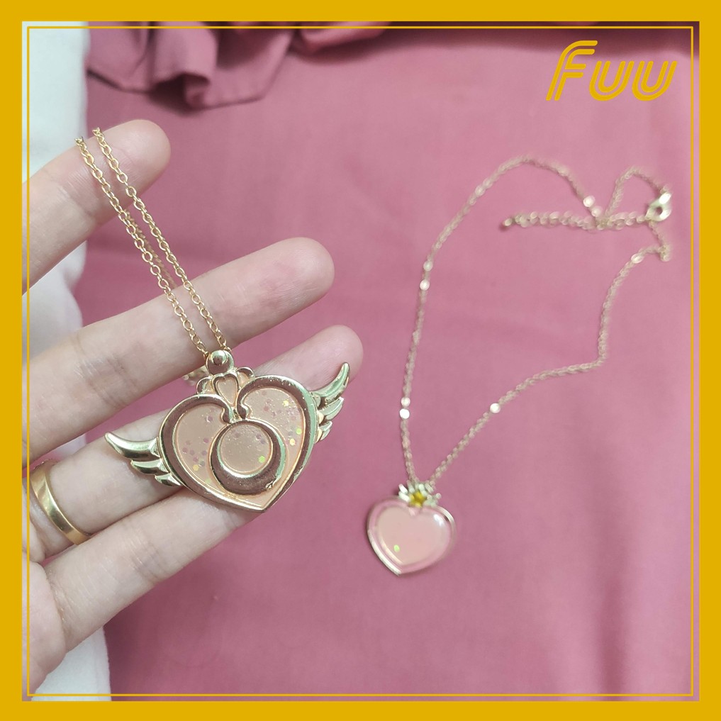 Dây chuyền Thủy Thủ Mặt Trăng (Sailor Moon) mẫu 3