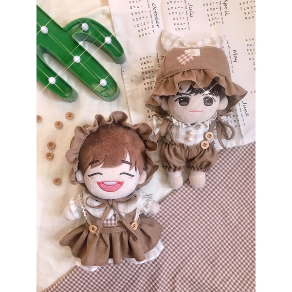 OUTFIT DOLL 15 20cm IDV – Set couple vintage