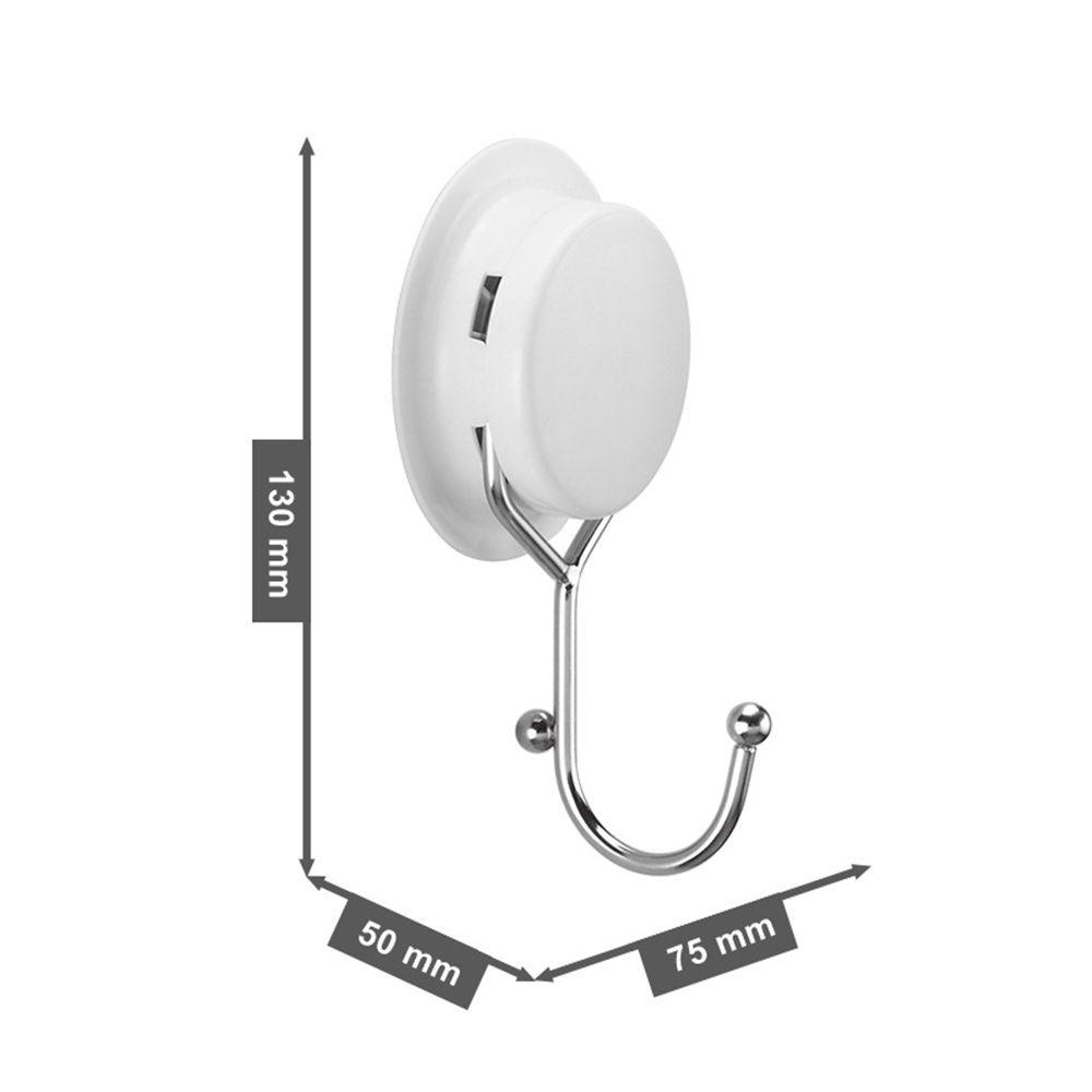 CONOPERY Giá Đỡ Treo Tường Bằng Thép Không Gỉ Hai Móc Hít Chân Không