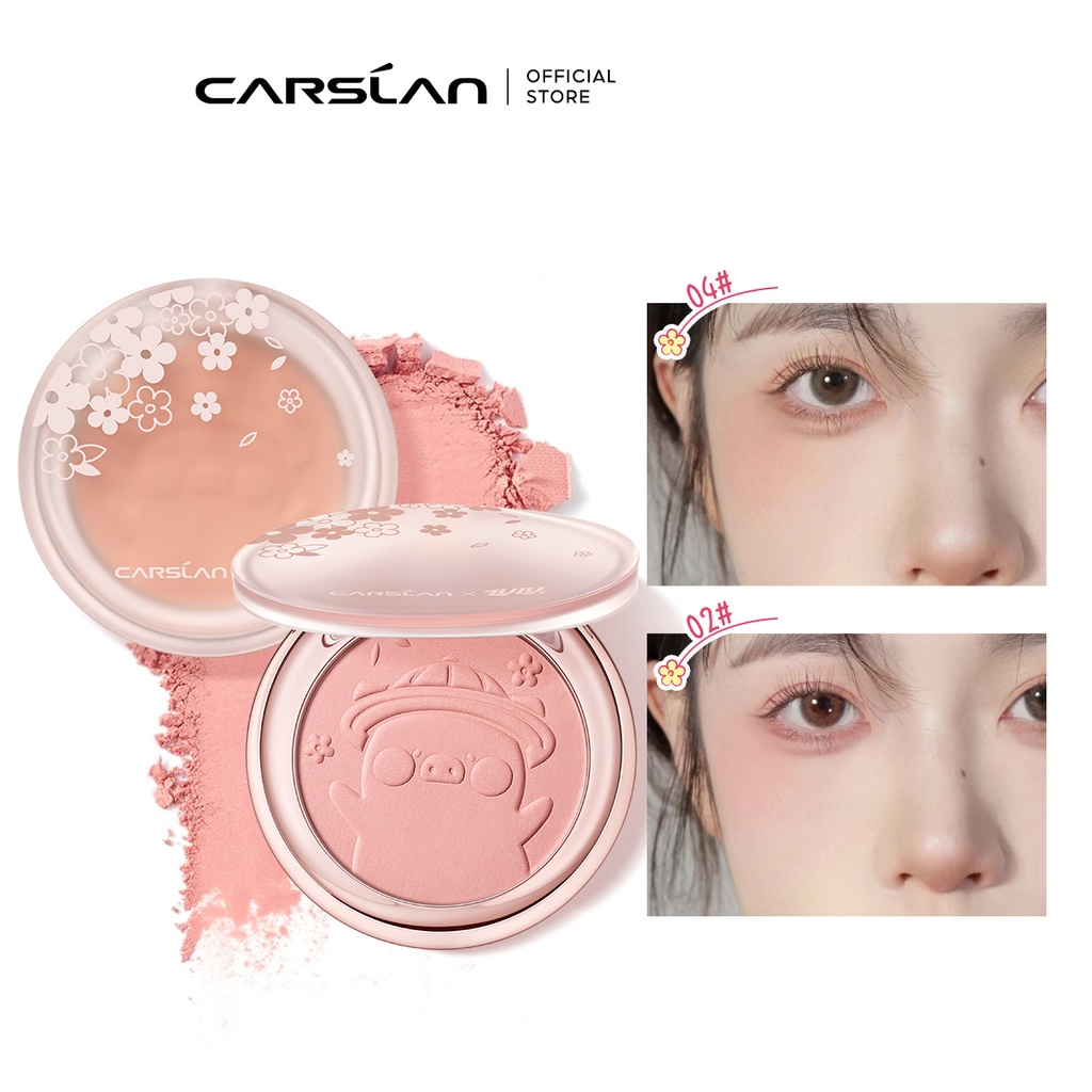 Phấn má hồng Carslan màu sắc ngọt ngào 6g
