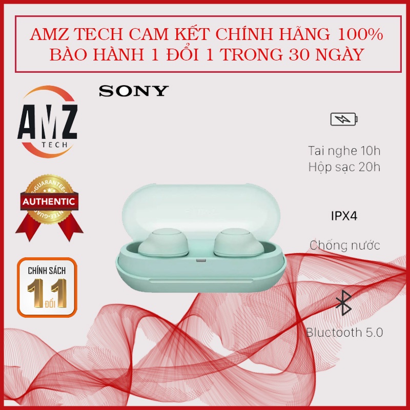 Tai nghe không dây extra bass Sony WF-C500 CHÍNH HÃNG  Giá Rẻ NEW Nobox