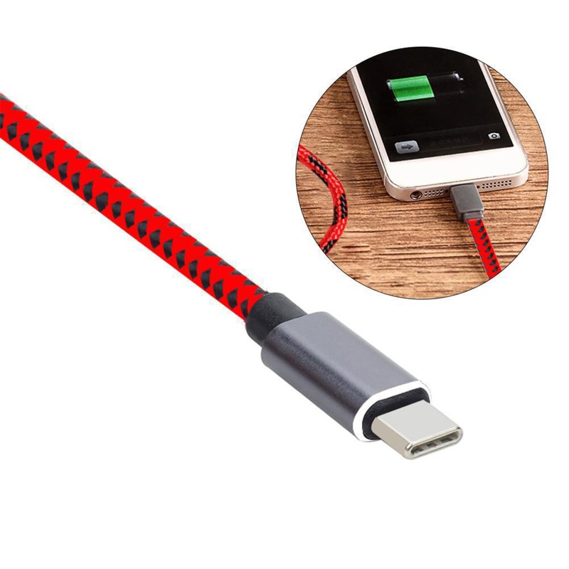 Cáp Chuyển Đổi Âm Thanh BT 30cm Hoặc 1m Type C Sang 3 Cổng 3.5mm 29AWG Cho Điện Thoại / Máy Tính Bảng Mi