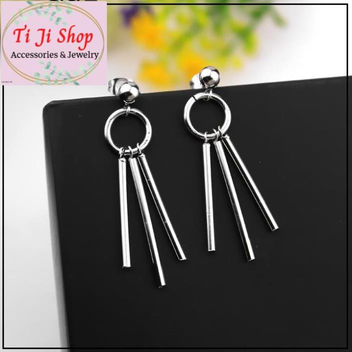 BÔNG TAI NỮ INOX THỜI TRANG HÀN QUỐC -