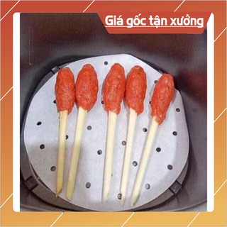 Giấy nến dùng cho nồi cho nồi chiên không dầu gói 100 tờ