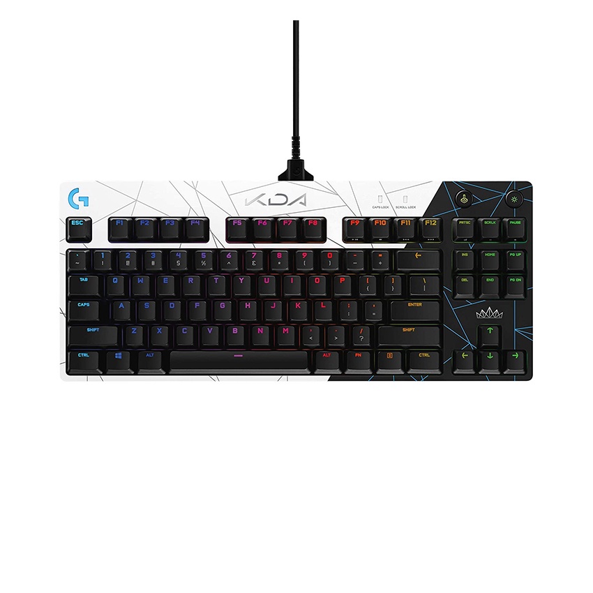 Logitech Pro KDA bàn phím cơ cho máy tính laptop bluetooth giá rẻ không dây chơi game online gaming keyboard giá rẻ