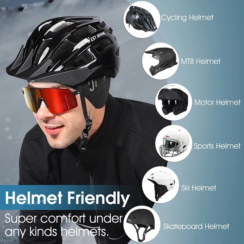 Mũ WEST BIKING giữ nhiệt chống gió thời trang mùa đông dành cho nam và nữ