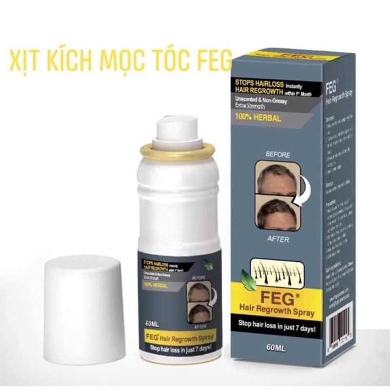 Xịt Dưỡng Mọc Tóc Feg Chính Hãng