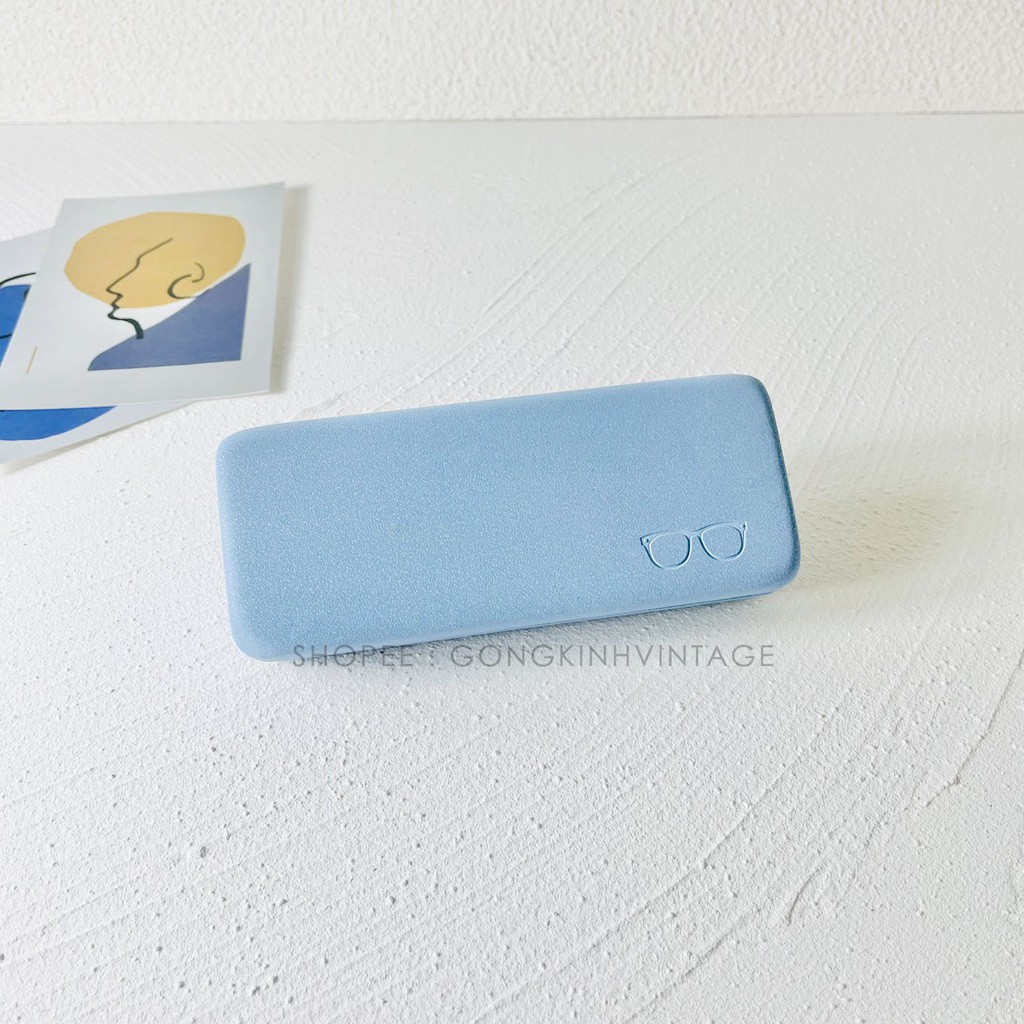 Hộp đựng kính cao cấp, dễ thương nhiều màu Fiveminutes siêu chắc chắn , tone màu pastel HOT 2021 | BigBuy360 - bigbuy360.vn