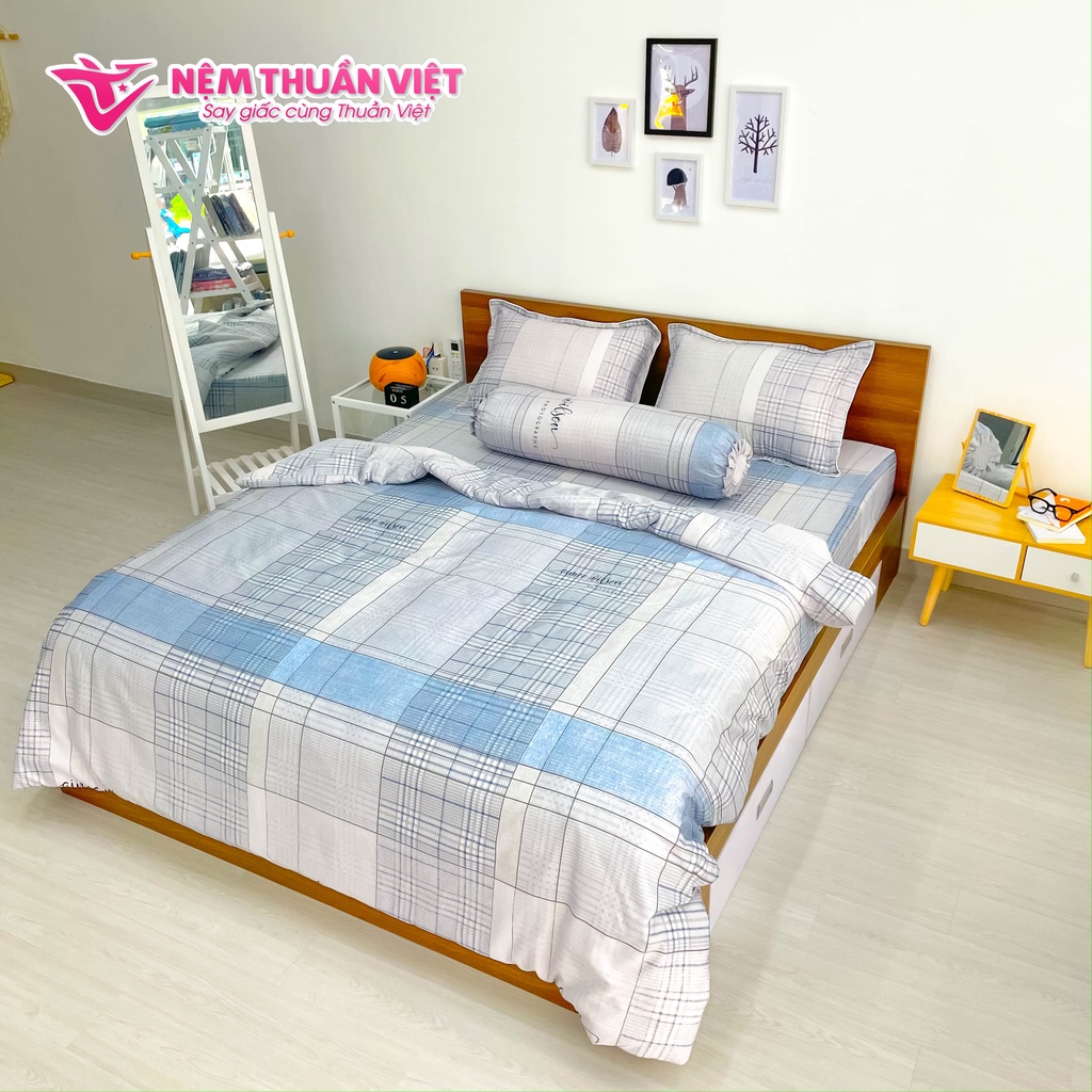 Mền Tencel Thuần Việt Cao Cấp - Xám Nhạt TVM05 - Kích Thước 180x200