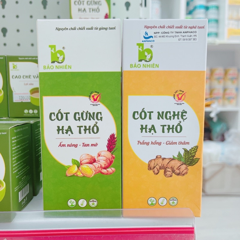 Cốt Gừng Cốt Nghệ Bảo Nhiên 330ml FLASH SALE