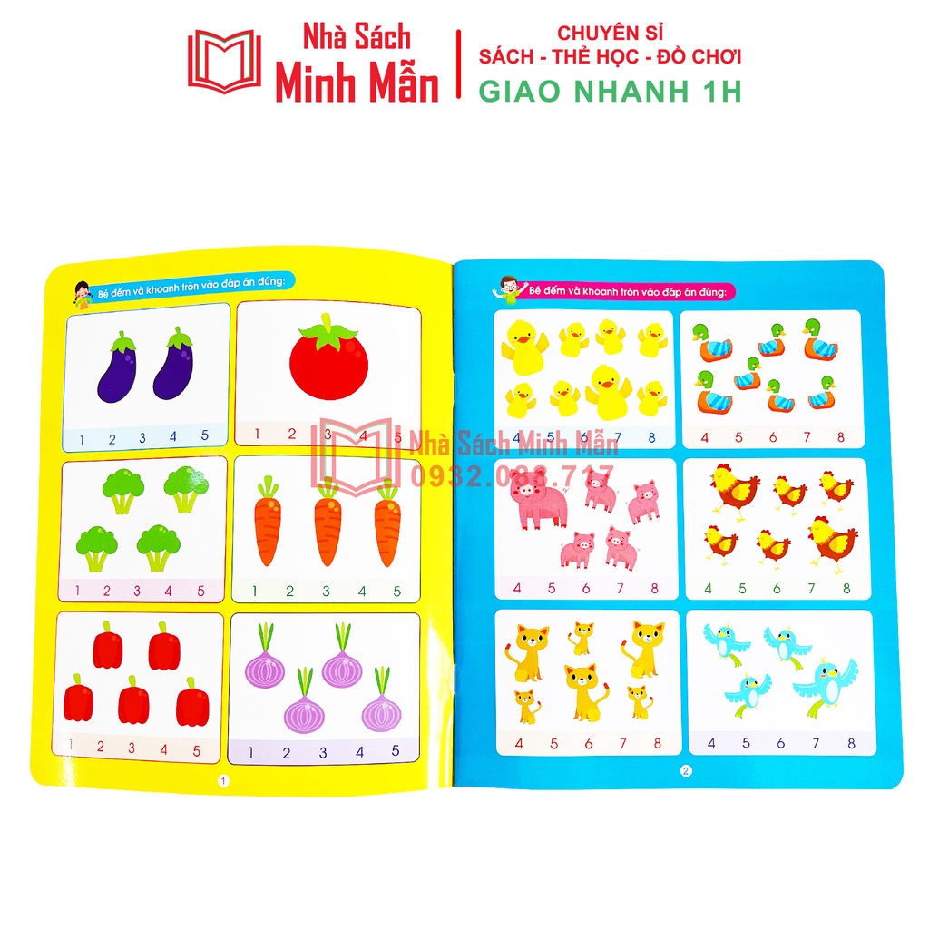 Sách - Bộ Vở viết xóa được - Làm toán không sợ sai - Wipe Clean -