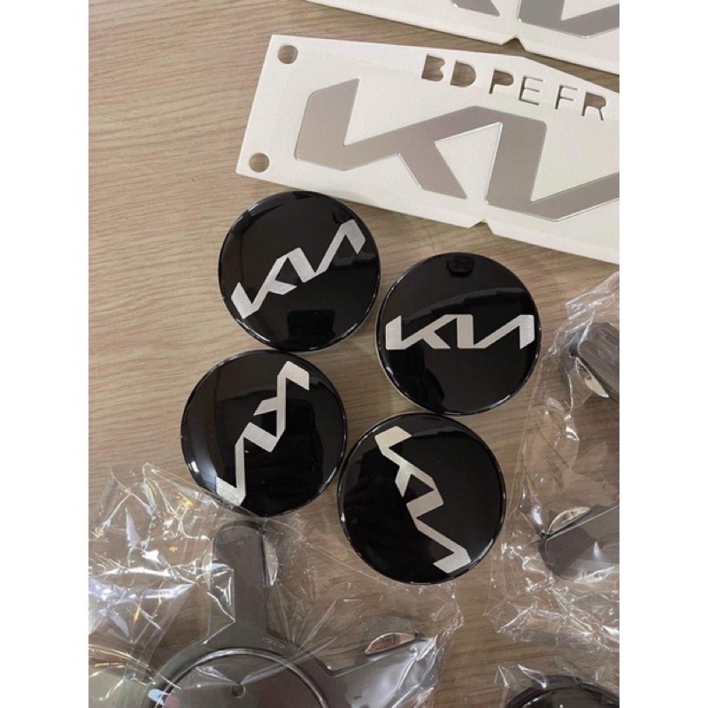 Logo Mâm Kia KN Kiểu Mới Chính Hãng