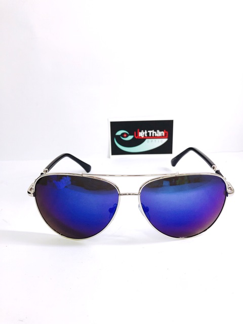 Kính mát đi biển màu tráng gương xanh siêu ngầu | BigBuy360 - bigbuy360.vn