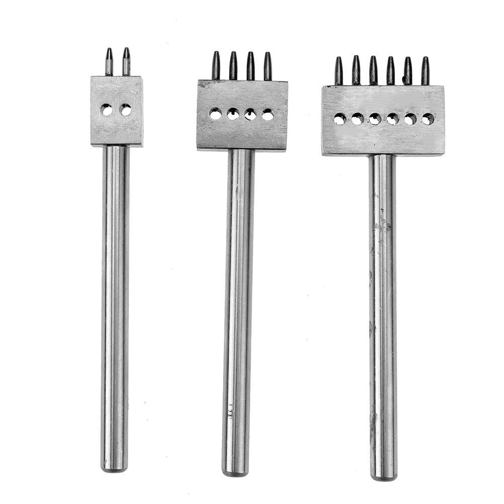 Bộ 3 dụng cụ đóng lỗ 4mm chuyên dụng cho đồ da