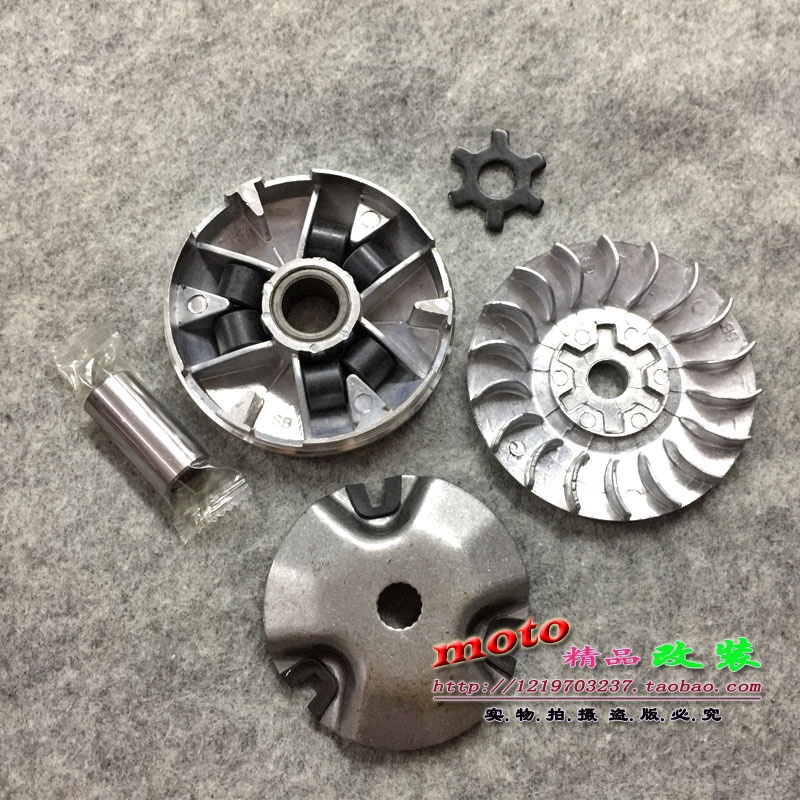 Moto · Thích Hợp Cho Yamaha JOG50 West Lake Money River 50 Fan 90 Ấn Độ King Insha ZR Ổ Đĩa Lắp Ráp Ròng Rọc Đĩa