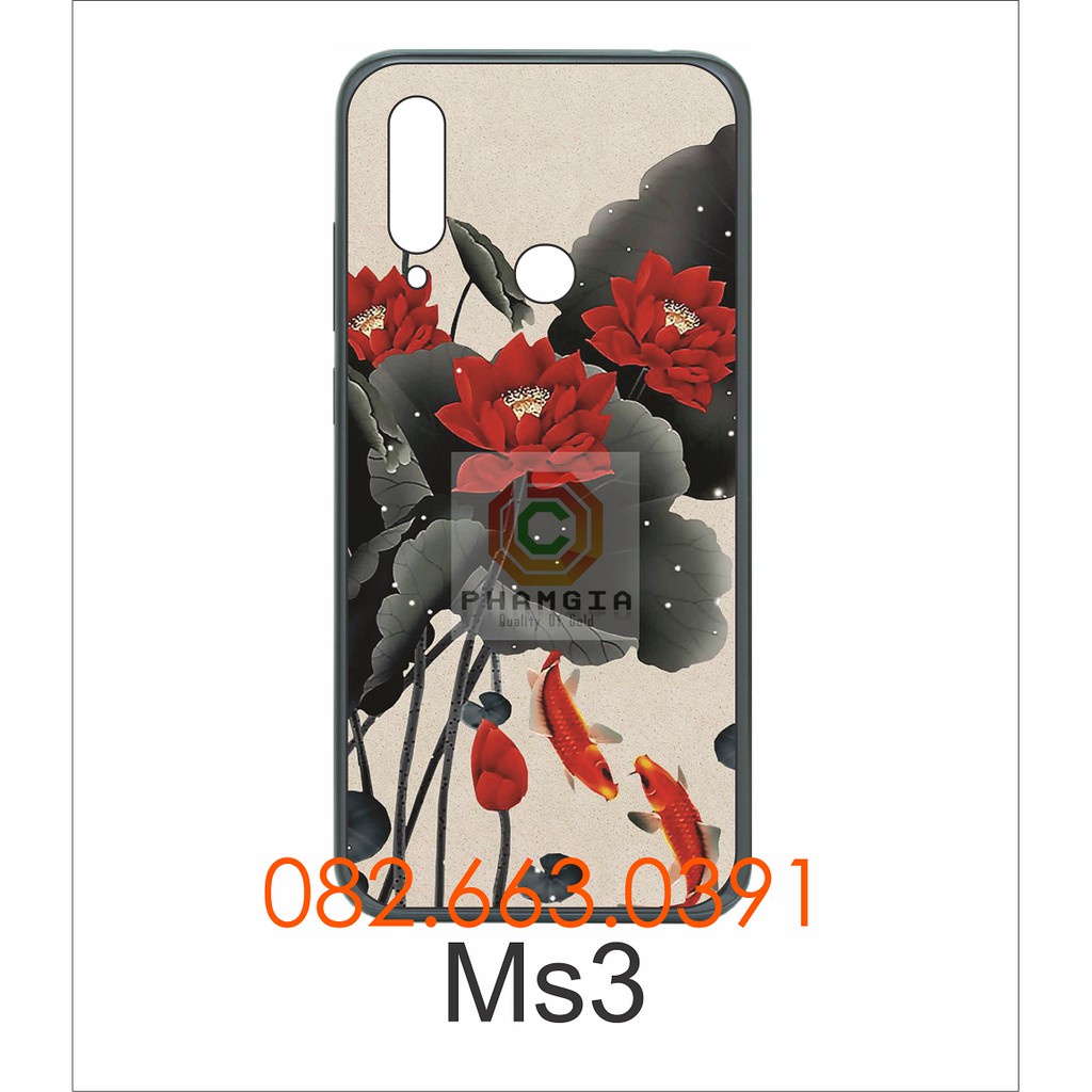 Ốp lưng Vsmart Joy 3 dẻo in hình thư pháp siêu đẹp