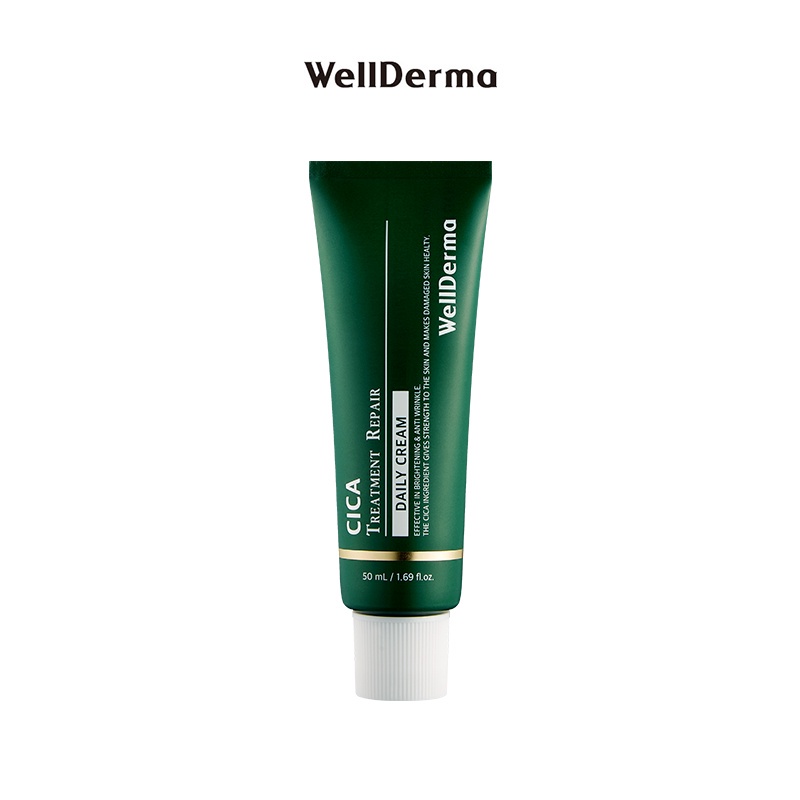 Kem Dưỡng Da Rau má Phục Hồi Da Nhạy Cảm WellDerma 50ml