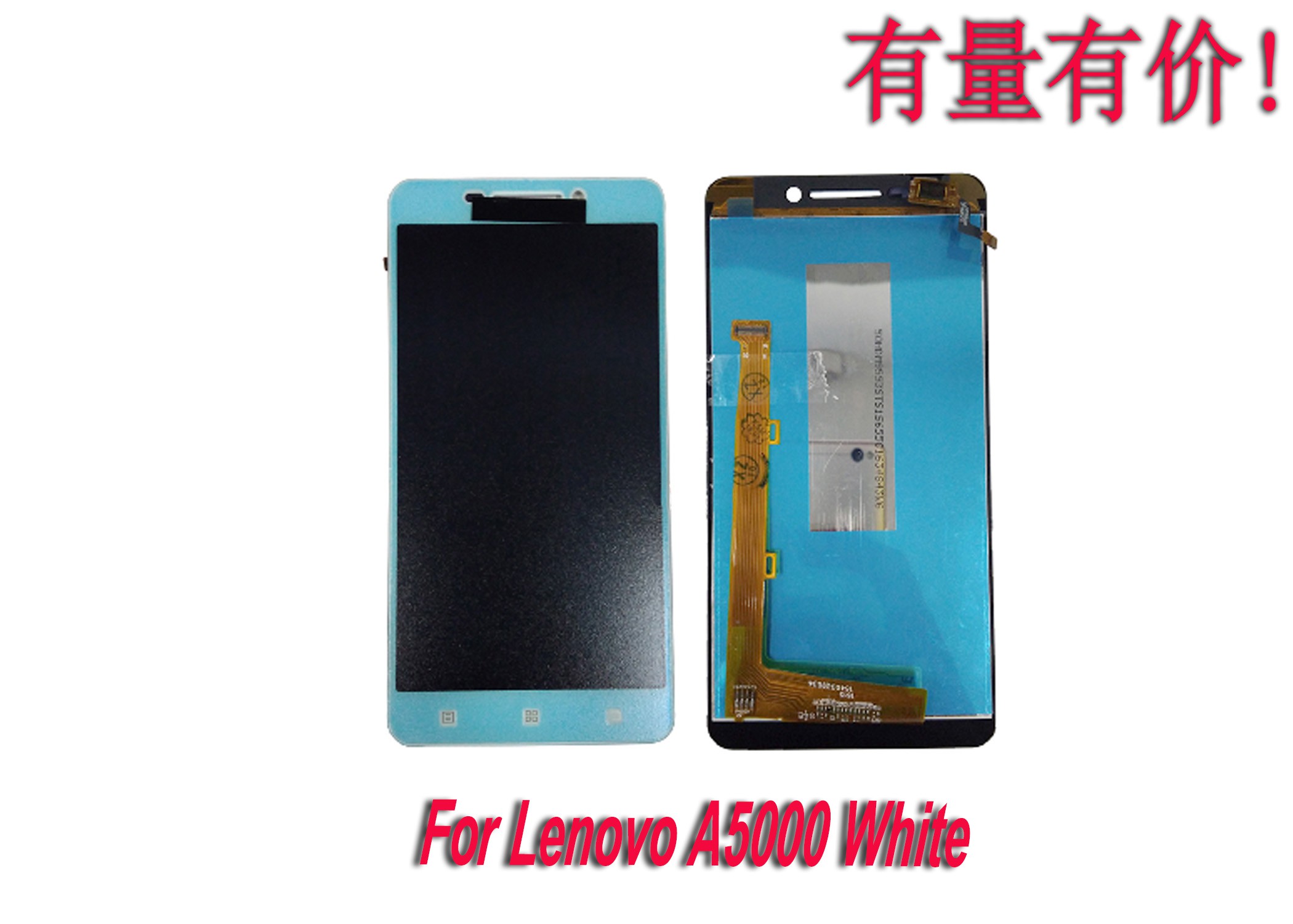 Màn Hình Cảm Ứng Lcd Màu Trắng Cho Lenovo A5000