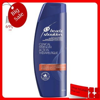 Dầu gội đầu trị gàu 🍅FREE SHIP🍅 Dầu gội thuốc đặc trị gàu và ngứa da đầu Head & Shoulders Clinical Strength
