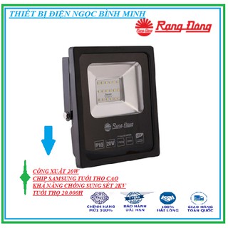 Đèn led chiếu pha rạng đông dcp06/20w chip samsung